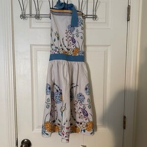 Anthropologie Turkuaz Kitchen Posy Apron - NWT